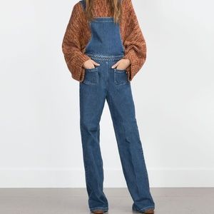 Zara Denim Overalls